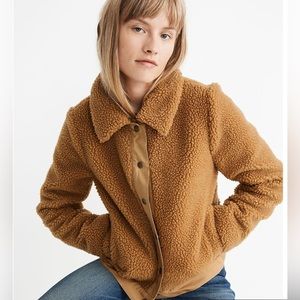 Madewell Sherpa Portland Jacket Size Small